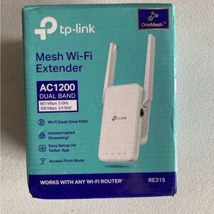TP-Link Dual Band Mesh Wi-Fi Extender